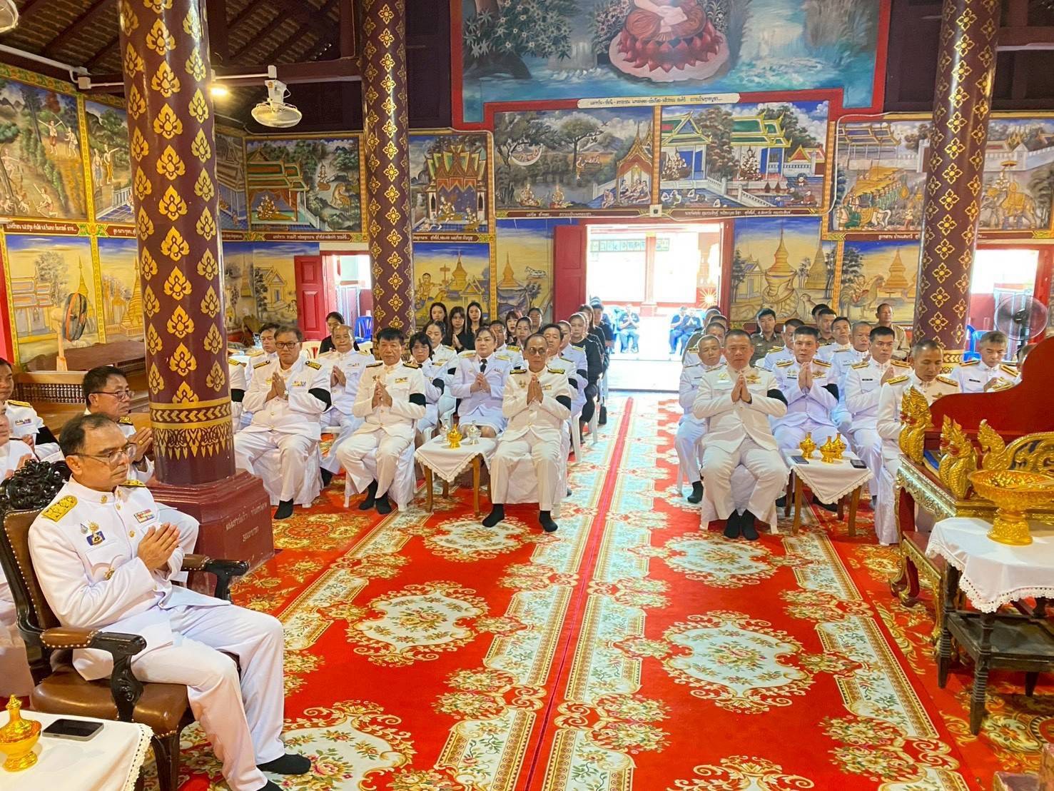 พช.แจ้ห่ม  : ร่วมพิธีบำเพ็ญกุศลสัตตมวาร (ครบ 7 วัน) ถวายพระราชกุศล สมเด็จพระนางเจ้าสิริกิติ์ พระบรมราชินีนาถ พระบรมราชชนนีพันปีหลวง