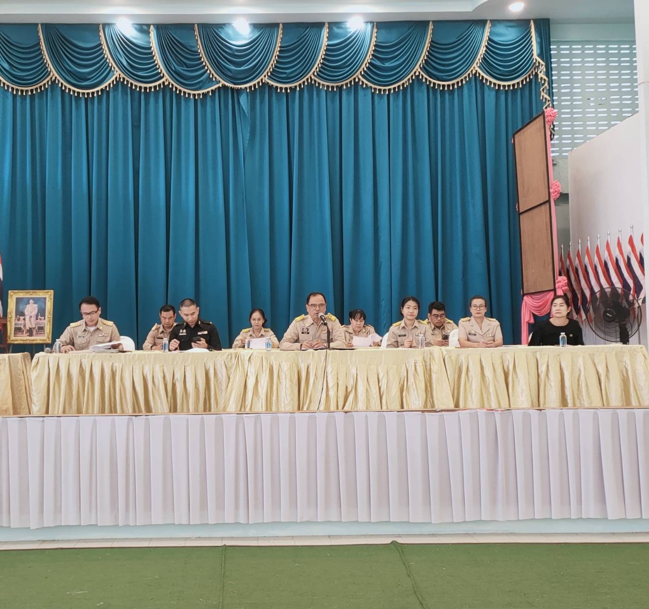 พช.แจ้ห่ม : ร่วมประชุมกำนัน ผู้ใหญ่บ้าน 