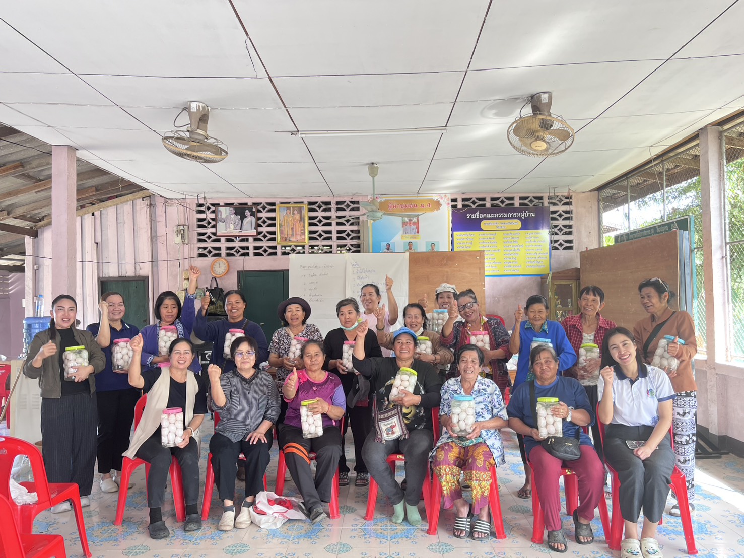  พช.แจ้ห่ม โครงการส่งเสริมประชาชนเป้าหมายเข้าถึงแหล่งทุน วันที่ 2