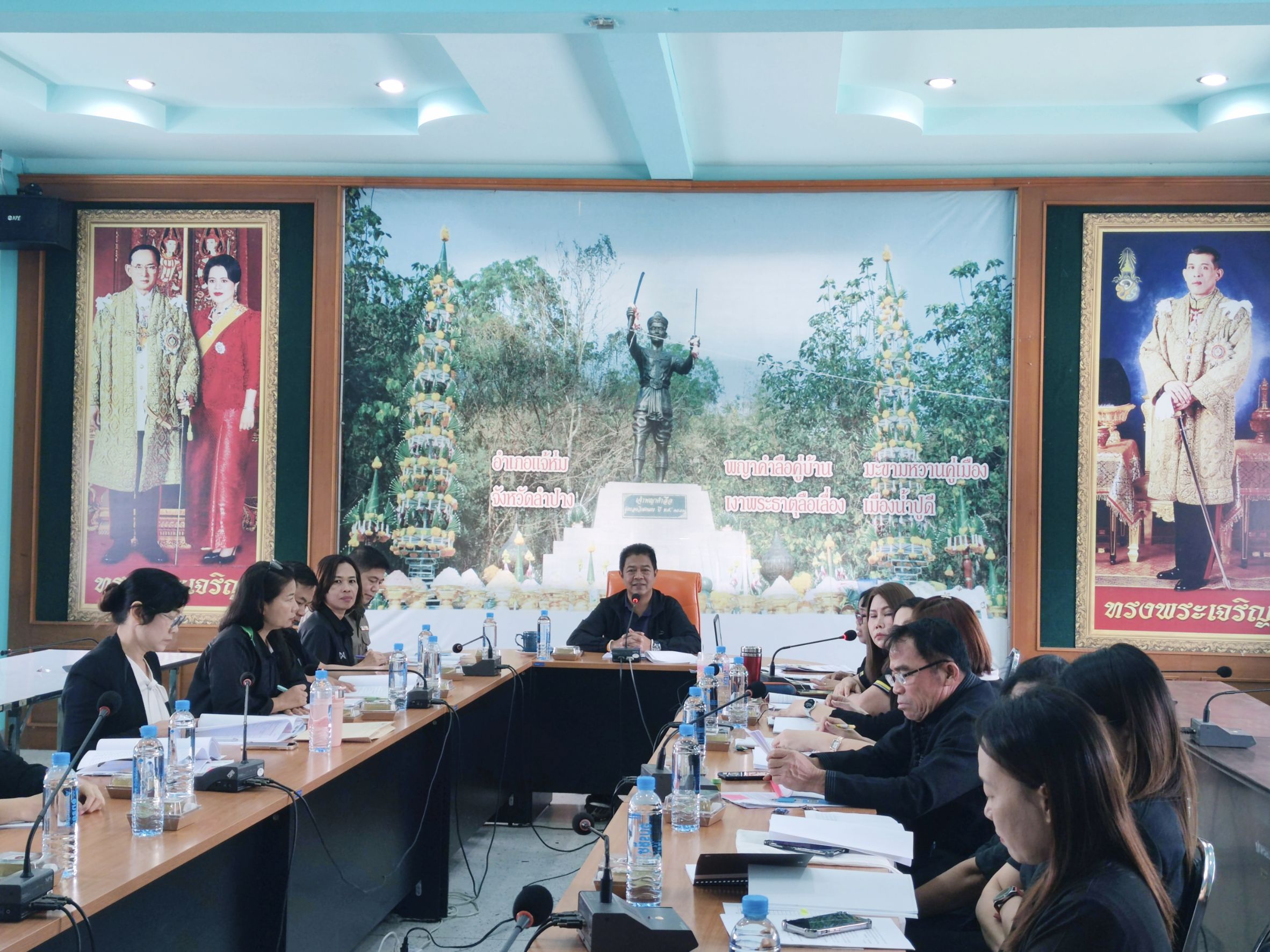 พช.แจ้ห่ม:  โครงการประชุมส่งเสริมบูรณาการกลไกการขับเคลื่อนการขจัดความยากจนระดับอำเภอ