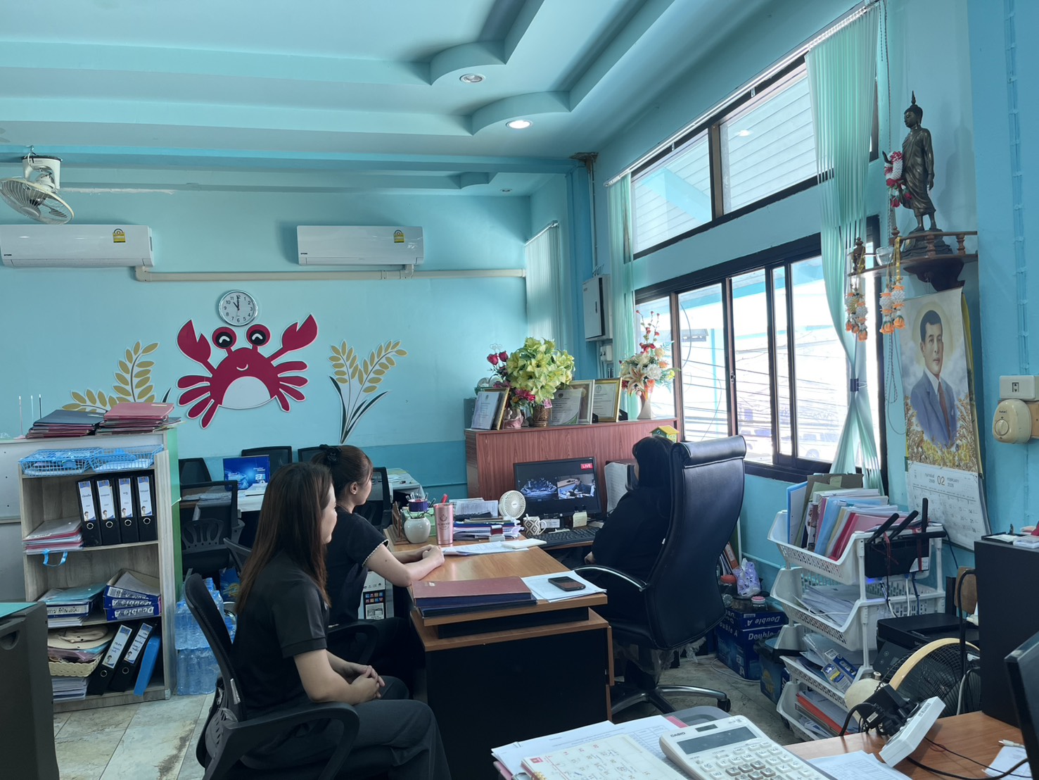 พช.แจ้ห่ม : ร่วมกับฟังการประชุมกรมการพัฒนาชุมชน ครั้งที่3/2569