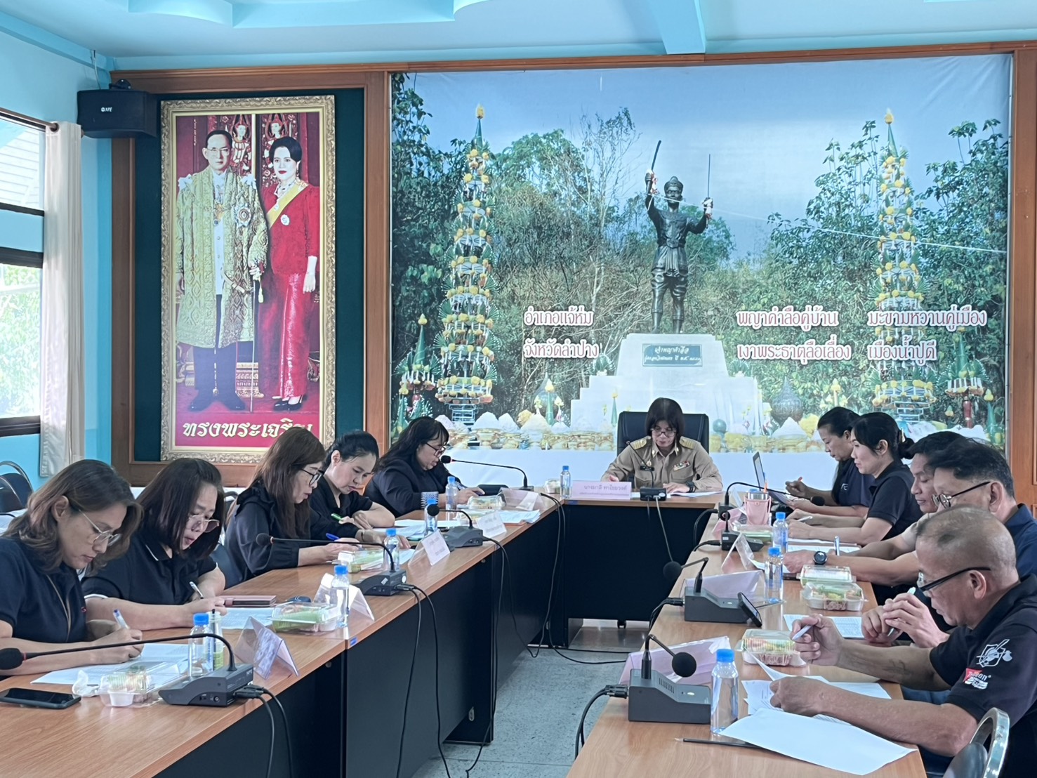 พช.แจ้ห่ม ประชุมคณะอนุกรรมการกลั่นกรองและติดตามการดำเนินงานกองทุนพัฒนาบทบาทสตรีอำเภอแจ้ห่ม ครั้งที่ 4/ 2569